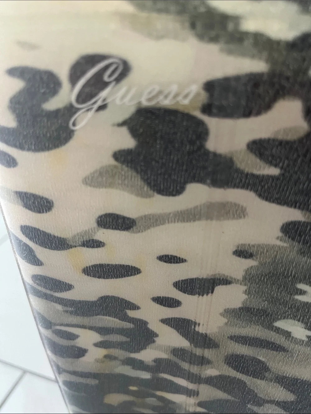 Guess stylish rain